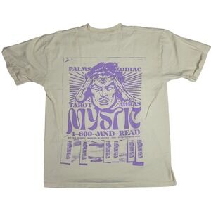 Bodega Mystic Tarot Graphic T Shirt Tee Cream Size Large